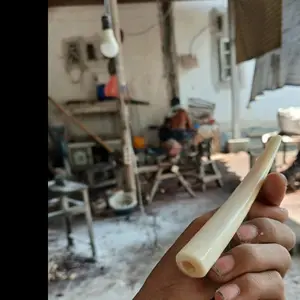 Karya Kerajinan Tangan Stik Sumpit 12 cm Bulat Pucuk Premium Kitchenware Estetis & Fungsional Bahan Idy Kuning Kristal