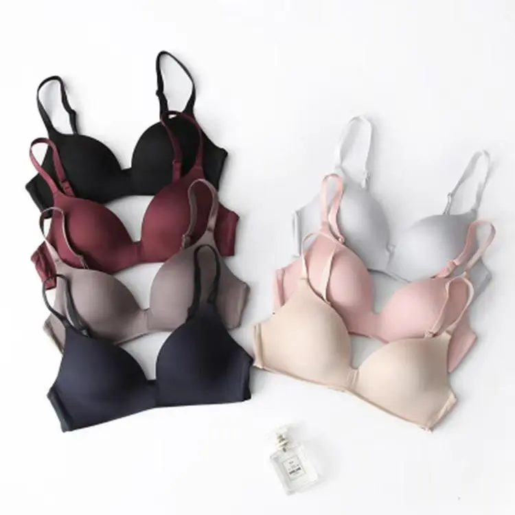 BRA TIDAK ADA KAWAT  SEAMLESS PUSH UP SIZE 32-38 TERDAPAT 3 KAIT WARNA RANDOM PAKAIAN DALAM WANITA 03 Busa Tipis Nyaman 2