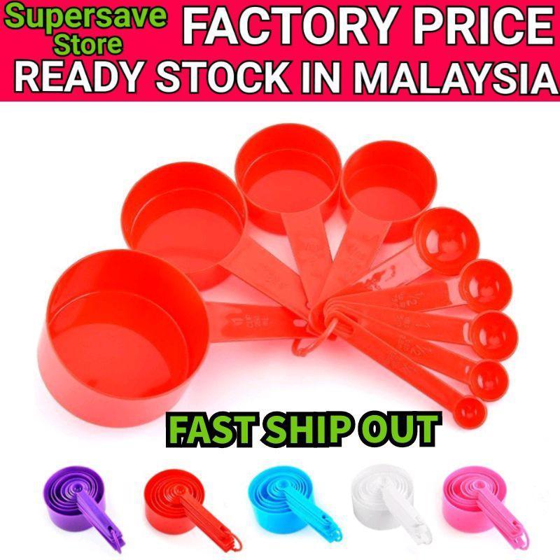 Quality 9pcs/set Kitchen Measuring Spoons Teaspoon Coffee Sugar ...