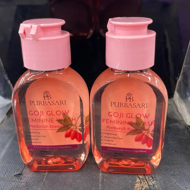 Purbasari goji glow feminine wash pembersihan kewanitaan 60ml