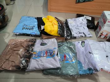 Product Review of Setelan PRESSIONE SET Baju dan Celana Pendek Unisex Pria Wanita dengan Fit yang Nyaman dan Keren Kaos Motif Dewasa from R**i 1