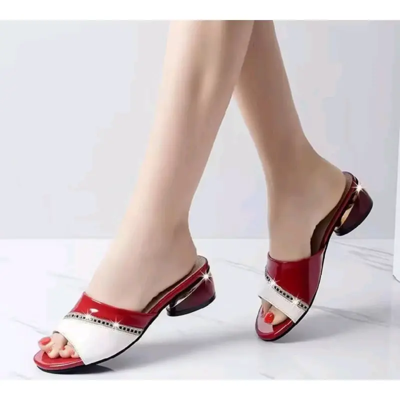 Banafsha High Heels Wanita Heels kotak Premium Nisrina 5