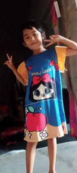 Product Review of JUNECOLLECTIONS DRESS DISNYLONG ANAK KAOS ANAK PEREMPUAN GAUN KASUAL LENGAN PENDEK ANAK BAJU DRESS PRINCESS ANAK MOTIF RENDA #408 from D**a 2