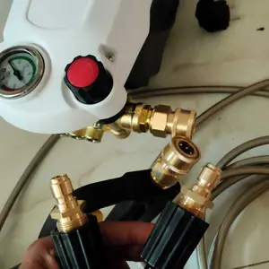 Moveclap 2pcs Konektor M22 Male & M22 Female Quick Release Untuk Pressure Washer