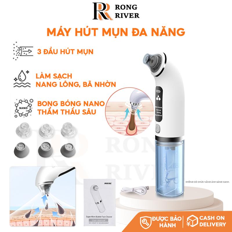 Máy hút mụn LCD cao cấp 3s hút sạch mụn đầu đen mụn cám dễ dàng phù hợp nam nữ chăm sóc da sâu không bết dầu