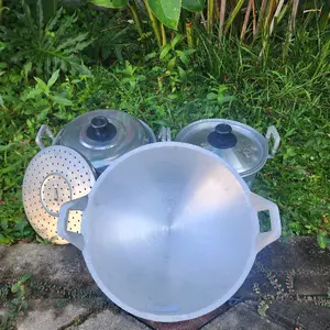 (UP)Paket Masak Panci 1 Liter+Wajan