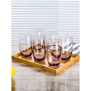 Gelas Luminarc Salto Pink 350 ml - Gelas Kaca - Gelas Cafe - Gelas Premium - JuIce Glass