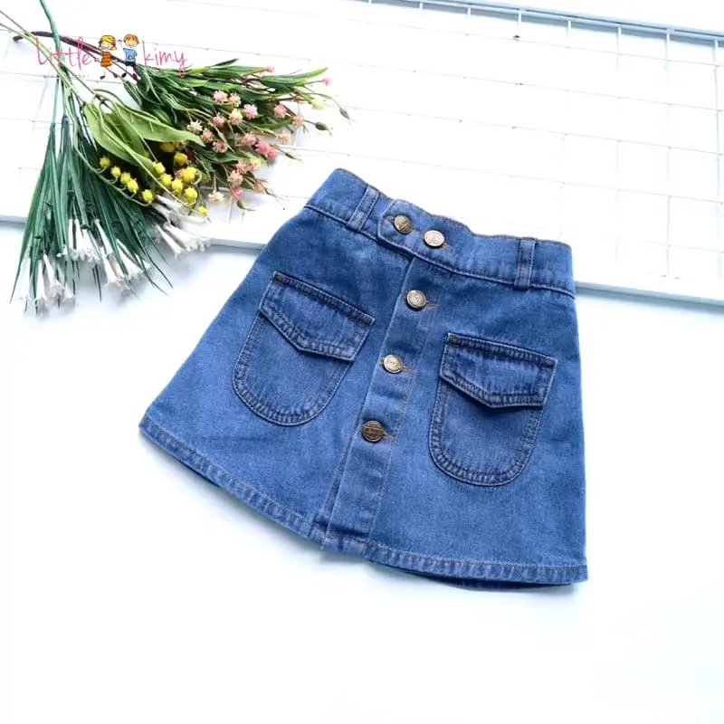 Rocela jeans Rok Celana Jeans Anak perempuan 2-7 tahun Thofaro RCA-2