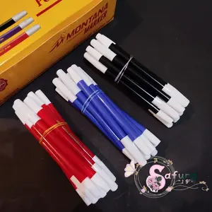 SPIDOL warna  HITAM MERAH BIRU isi 12 pcs harga hemat SPIDOL KECIL