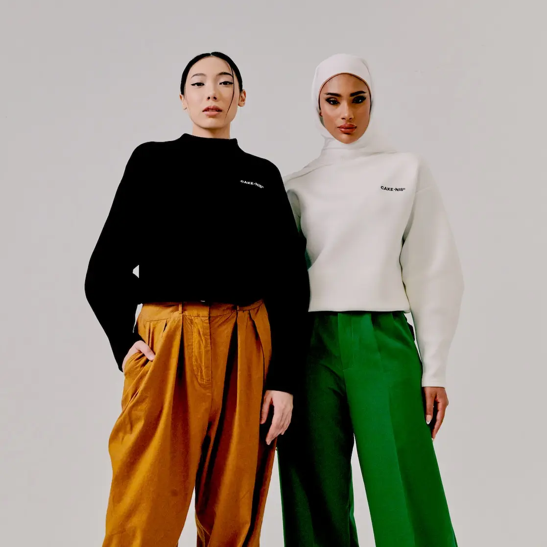 CAKENIS Puff Jumper Casual