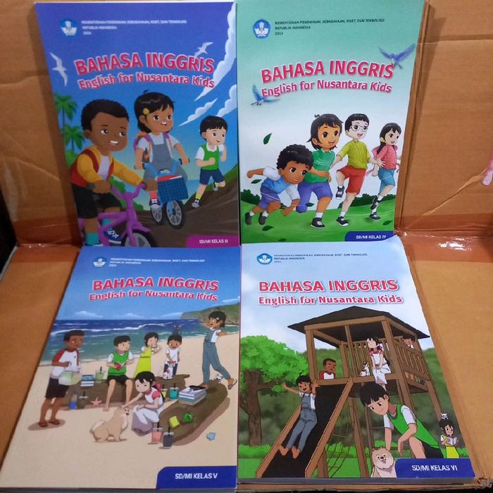 Jual BUKU PAKET PELAJARAN BAHASA INGGRIS ENGLISH FOR NUSANTARA KIDS ...