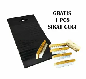 PROMO GRATIS 1 SIKAT CUCI - Mesin Cuci Manual / Pengilesan Papan Karet Spon TEBAL TERBAIK / Gilesan Baju Spon Cuci Baju