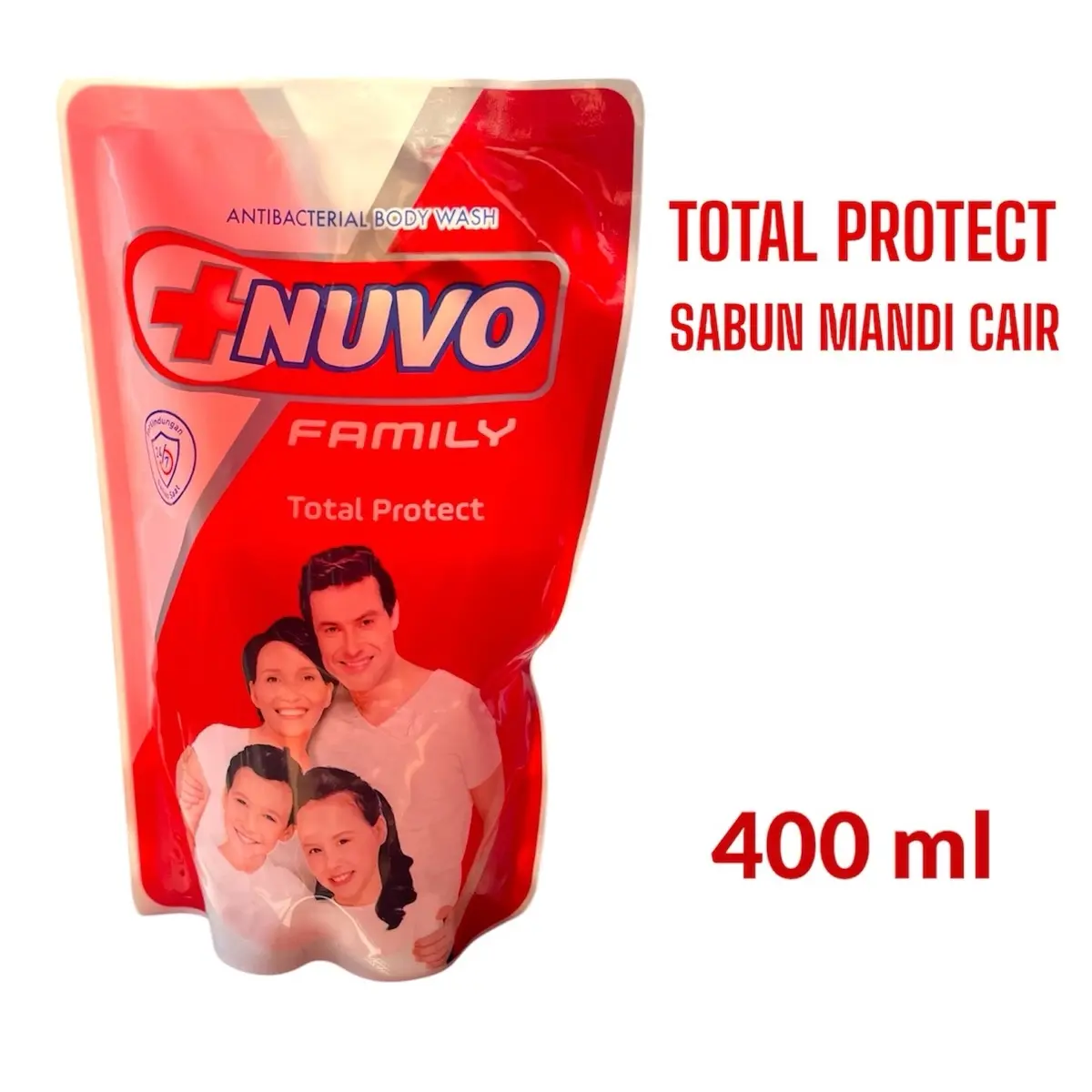 Sabun Mandi Nuvo Total Protect 400ml - Cair - Soap