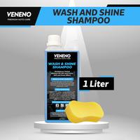 Gambar WASH AND SHINE SHAMPOO 1 LITER - Shampoo Kendaraan PH Normal, Busa Salju yang Lembut, Bersihkan Noda Membandel di Kendaraan dari VENENO IND STORE Kab. Sidoarjo 2 Tokopedia
