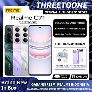 [NEW] Realme C71 8/128GB UNISOC T7250 400% Ultra Volume 120Hz Display Garansi Resmi Realme Indonesia