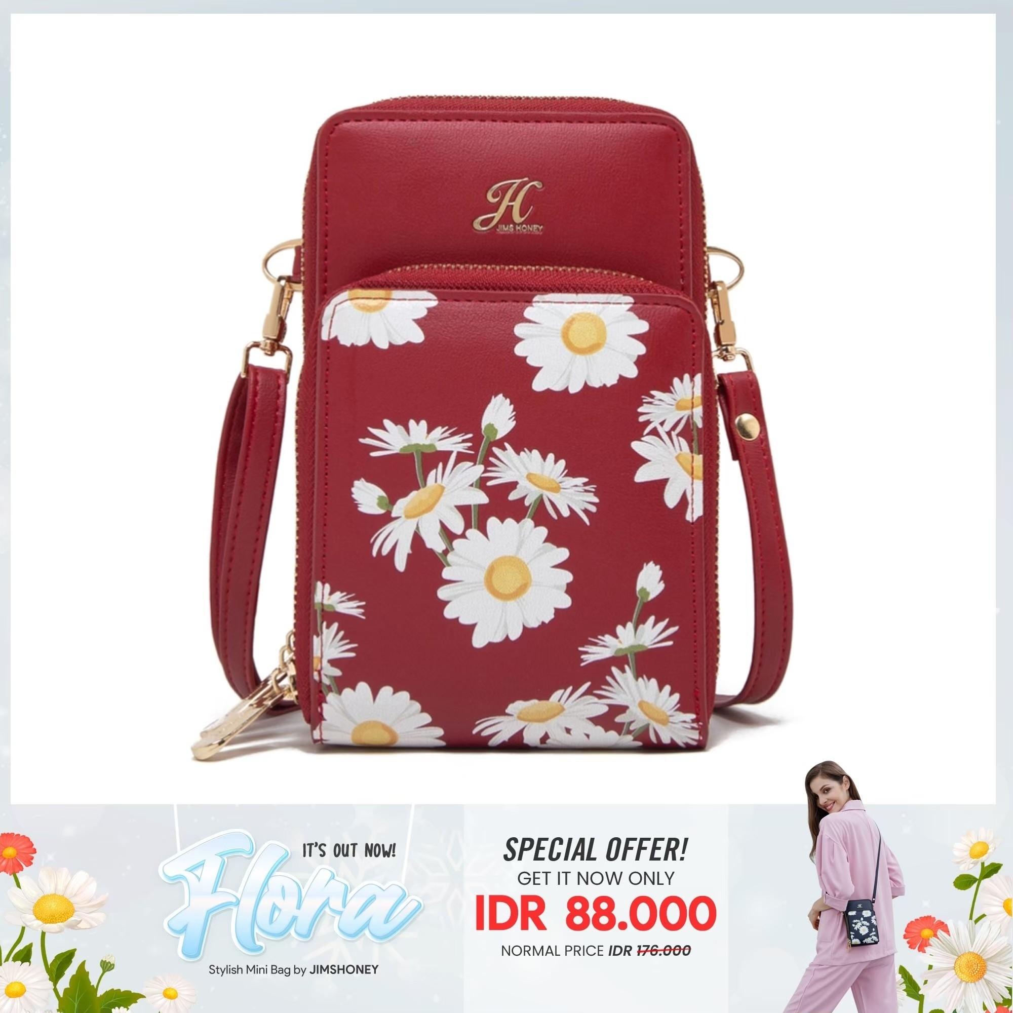 JIMS HONEY TAS KECIL WANITA FLORA MINI BAG