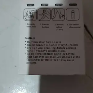 Gexo Alat Cukur Bulu Epilator Crystal Nano Hair Remover Shaver Tubuh Tangan Ketiak