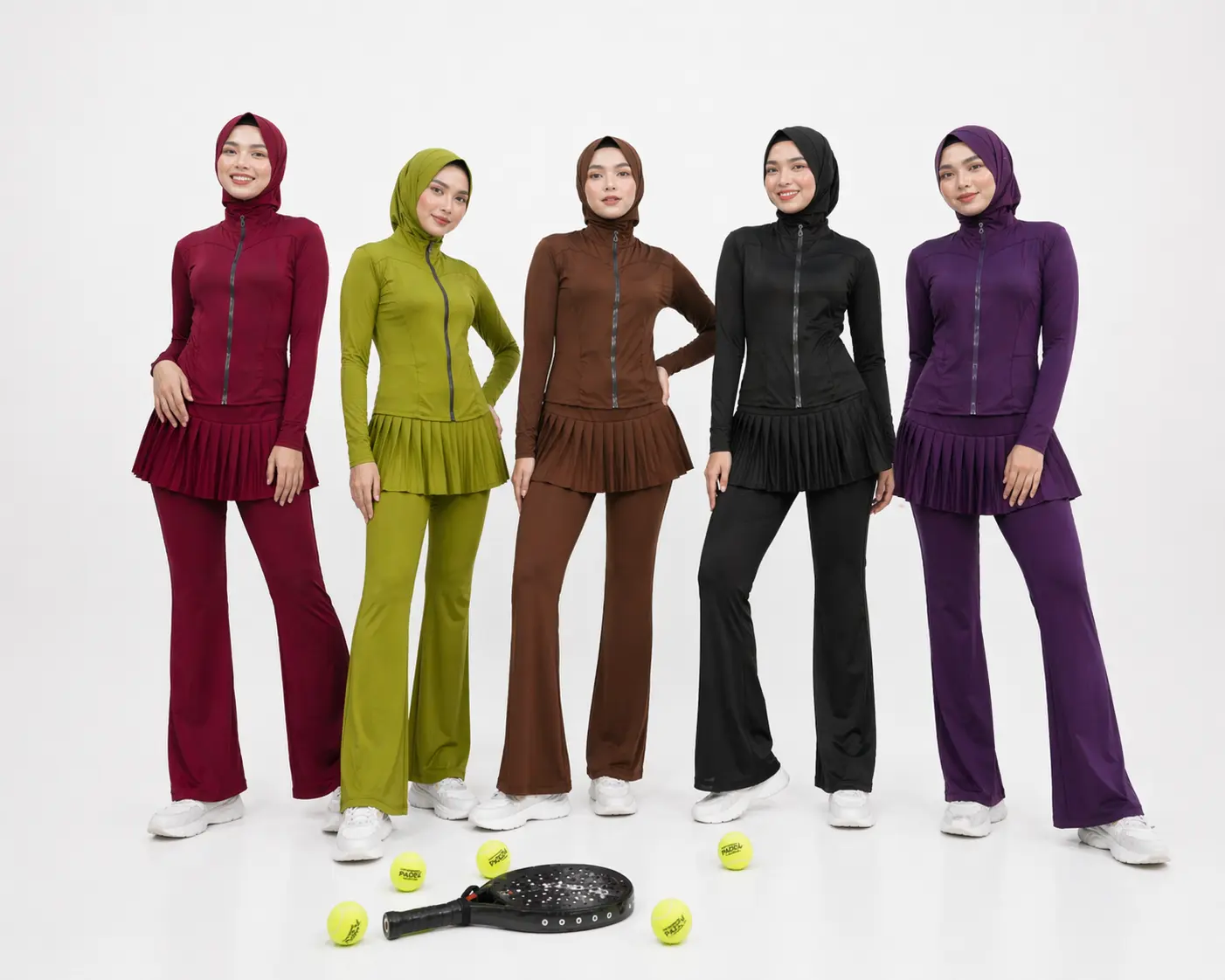 AIRA ONESET  Baju senam muslim wanita / Baju olahraga wanita