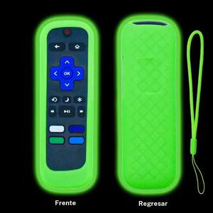 Funda para control remoto que brilla en la oscuridad, 1 unidad de funda para control remoto, Protector de control remoto para el hogar