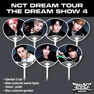 Kipas tangan Nct dream - Nct Dream Tour The Dream Show 4 - NCT Dream live in Jakarta - mercendez kpop
