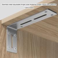 Gambar Plat siku lubang L Besi Stainless Penyangga Rak Bracket Tebal Siku Plat Besi Plat Ambalan Plat Siku Pigora 90 Derajat - Silver-60*120MM-2PCS dari appelhouse.s Kota Cirebon 4 Tokopedia