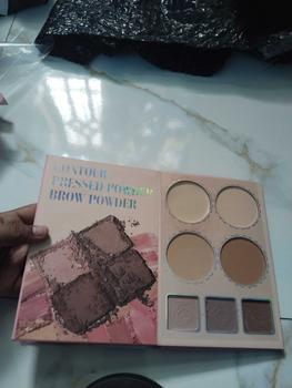 Product Review of IGOODCO 43 Warna bayangan mata Plat Glitter Powder Cosmetics Women Funny Cover Book Frosted Glitter Powder Sequins Eye Makeup Palette eye shadow from K**k f**y 3