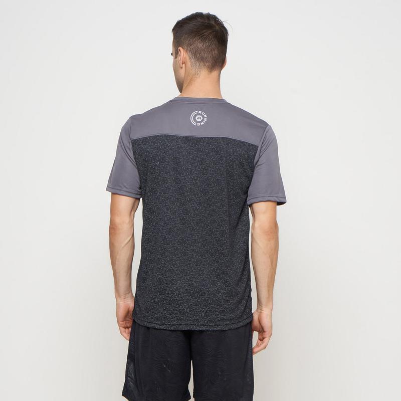 Monexo - Kaos Olahraga Pria Running Gym Fitness Bahan Dry Fit Jersey Pria Lengan Pendek MLN05 5