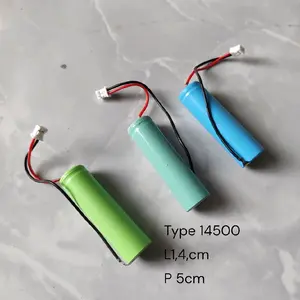BATERAI 14500/ A2 TEGANGAN 3,7V BISA DI CHARGER Battery