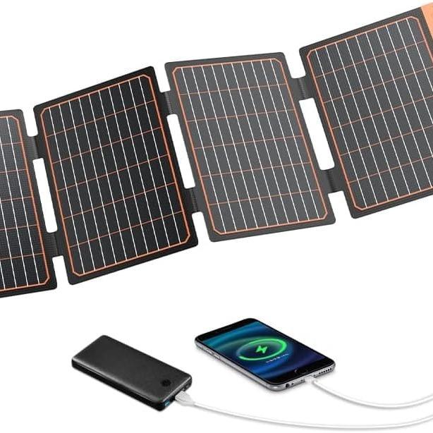 Fleksibel Solar Panel Portable Phone Gadget Charger 30W & 40W IP67 Waterproof