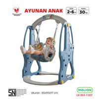 Gambar SPEEDS Ayunan Anak Mainan Playground Swing Ayonan Bayi Balita Prosotan Kuda Kudaan Aman Buat Anak Bikin Nyaman  001-M1307 - 1307PNK dari Speedsindonesia Kota Surabaya 1 Tokopedia