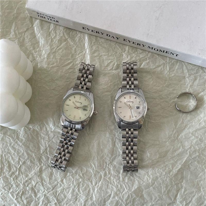 KOOLEY Jam Tangan Wanita Gogoey KS01 Fitur Tanggal Aktif Stainless Water Resistant Watch Women COD