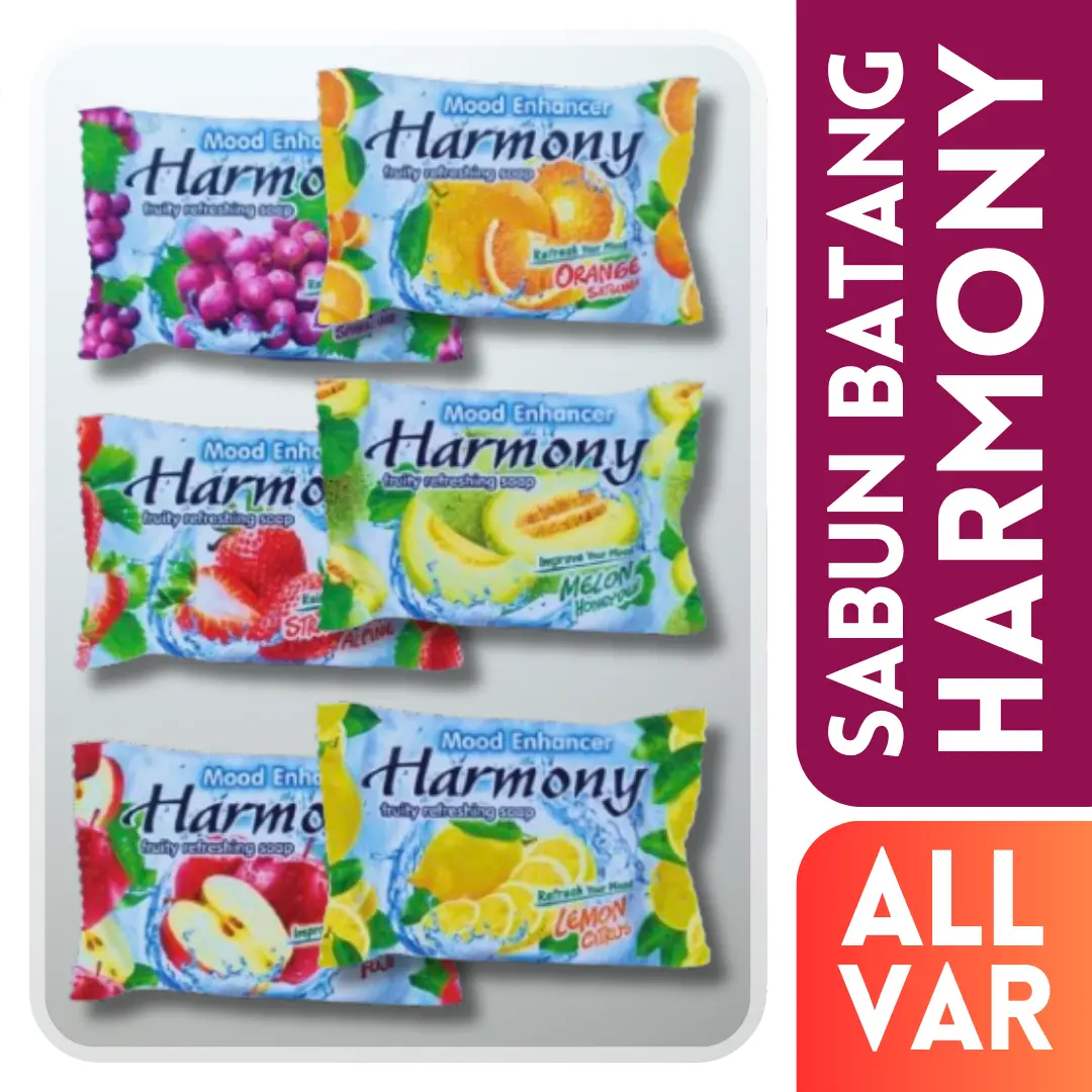 HARMONY Sabun Mandi Batangan Bar Soap 70gram