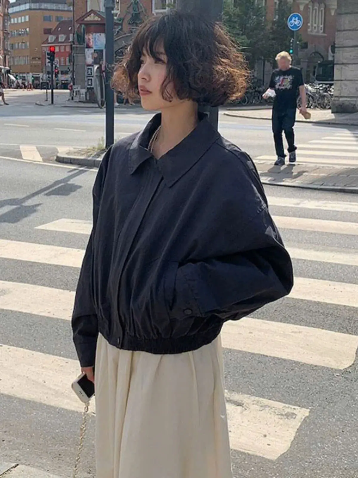 Áo Khoác Kaki Hai Lớp Có Lót Trong, Áo Khoác Nữ Form Dáng Vừa Chất Vải Dày Dặn Miho House | BigBuy360 - bigbuy360.vn