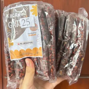 Kacang gajih pedas manis isi 10pcs (Snack camilan jadul murah organik| Gurih | Renyah | Makanan | Food | Asin | Rasa pedas)