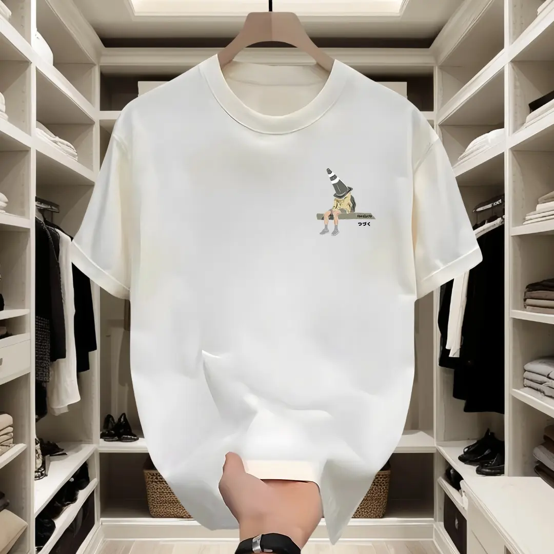 Kaos Distro Unisex Katun 24S Cewe Cowo Basic Style Crew Neck Baju Wanita Sablon Atasan Keren Dewasa