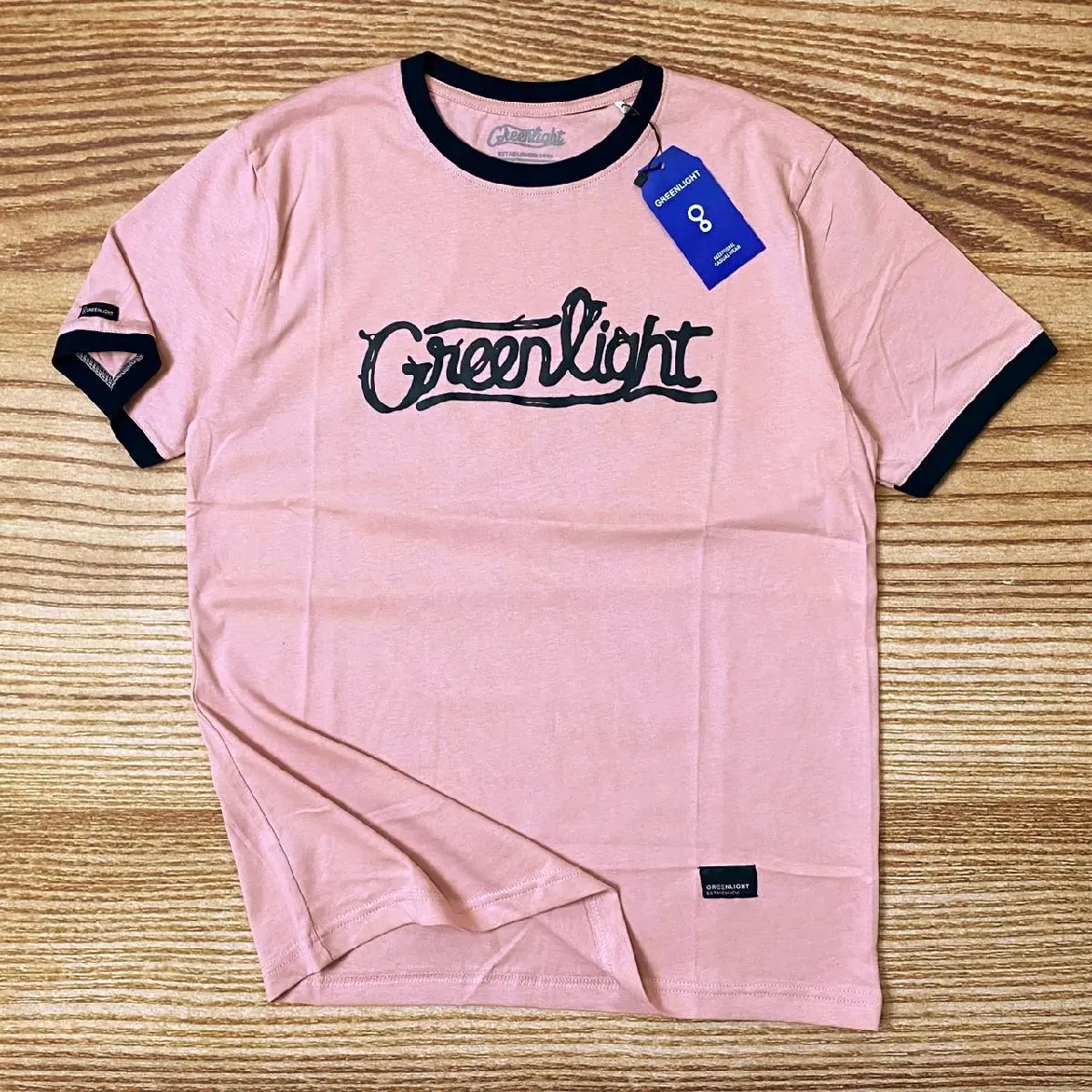 Kaos Distro Pria P050 Cowok Free Stiker Ringer Tee Series Santai Katun Baju Combed Sablon Simple High Panjang Motif Tshirt