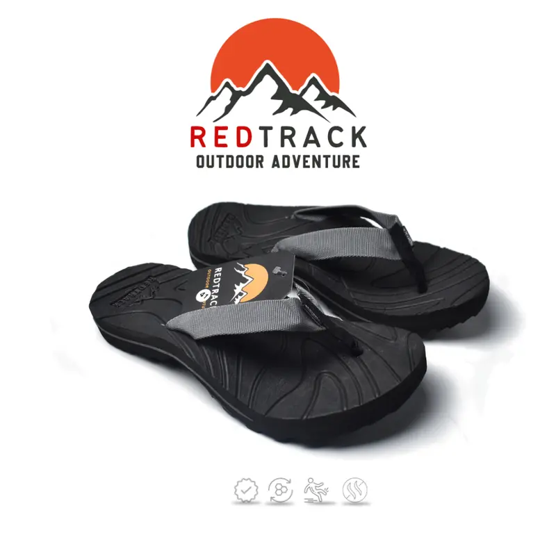 𝑻𝑬𝑹𝑳𝑨𝑹𝑰𝑺 Sandal jepit Eger0125 pria wanita ukuran 33-43 Bonus Jaring 1
