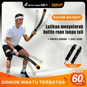 XMVP - Tali Pertempuran Nirkabel untuk Latihan Kekuatan Inti Olahraga Dalam Ruangan Hasil Cepat Cocok Semua Kalangan