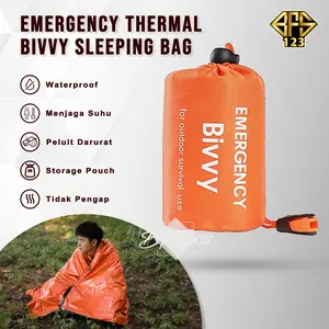 Emergency Termal Bivvy Sleeping Bag Survival Kit Blanket Ultralight