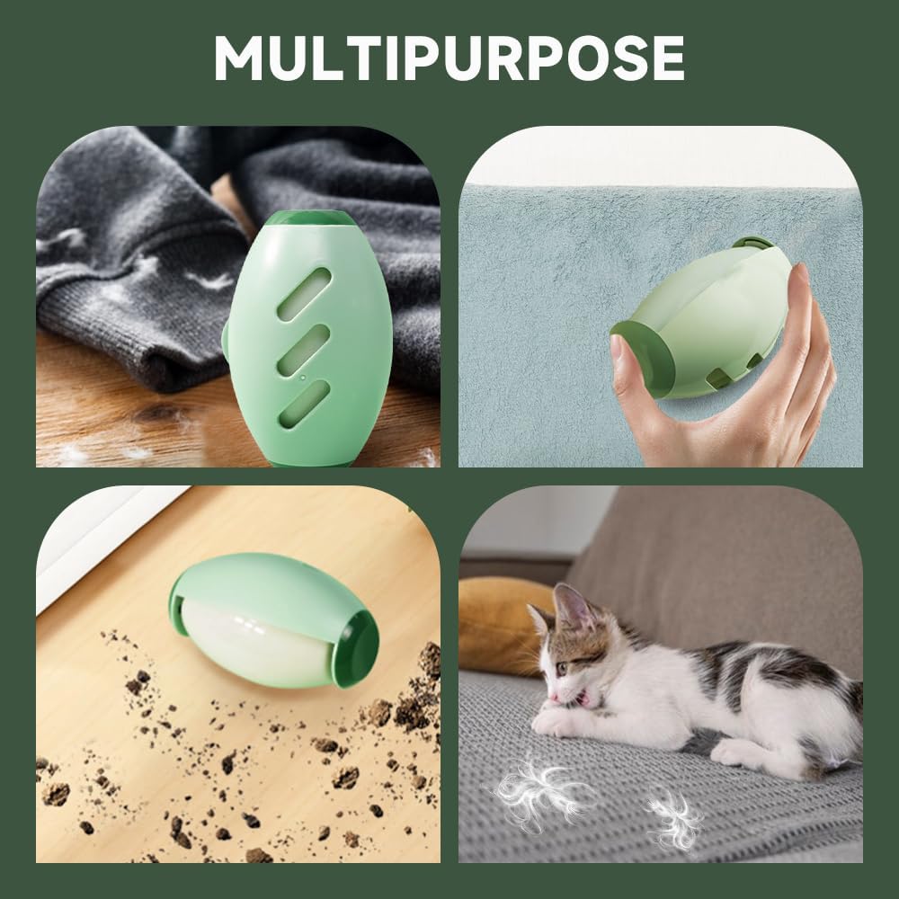 Portable Reusable Lint Roller, Washable Hair Remover for Clothes and Pet Fur, Strong Adhesive for Dust Removal, Home Travel Lint Brush Roll