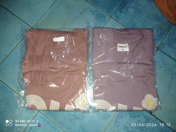 Product Review of Lookit - Kaos Atasan Baju Oversize Wanita Slit Samping With OH Cotton Combed Nyaman Santai Soft Polos Casual from N**🧕 1