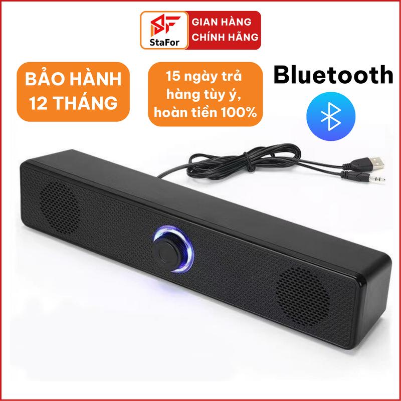 Loa máy tính để bàn có dây siêu BASS cực đã cho PC, Laptop, Tivi, có LED, âm thanh cực chất, dây cắm dài 1.6 mét.
