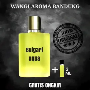 PROMO Khusus Hari ini Beli 1 Gratis 1 Parfume 35ml + 3ml Parfume Wangi Bulgari Aqua Aroma Segar Mewah Lembut Parfume Pria Wanita Tahan Lama 35ml Eau De Parfume