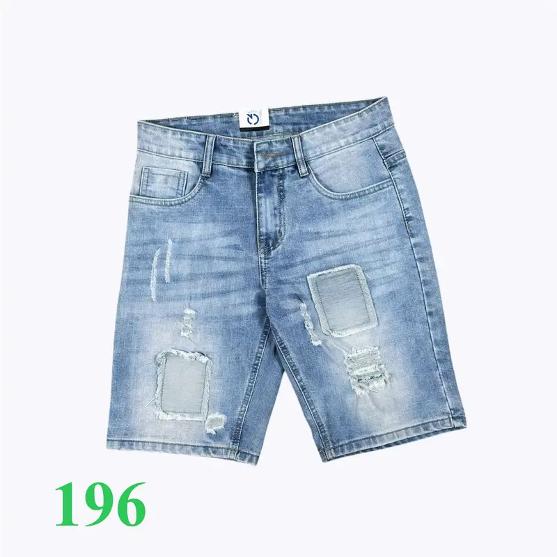 Quần Short Jean Nam Năng Động Slim Fit Có Túi Size 28-34 - Chất Liệu Cotton Denim Thời Trang Nam Menswear Pants 1
