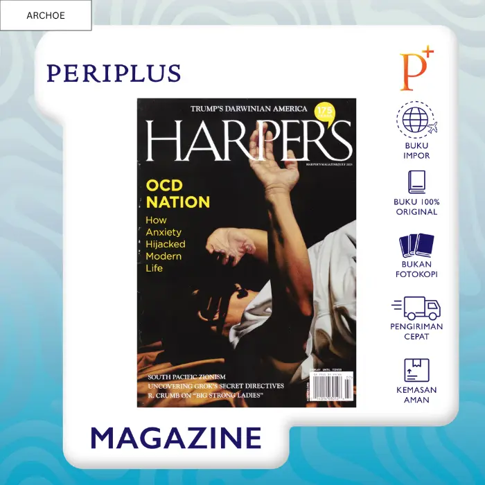 Majalah Import - Harper's Magazine US Edisi Terbaru