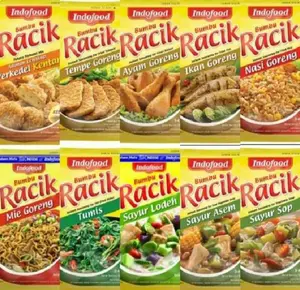 INDOFOOD bumbu RACIK bumbu siap saji | bumbu instan tempe lodeh ayam ikan nasi mie goreng tumis sayur asem sop |
