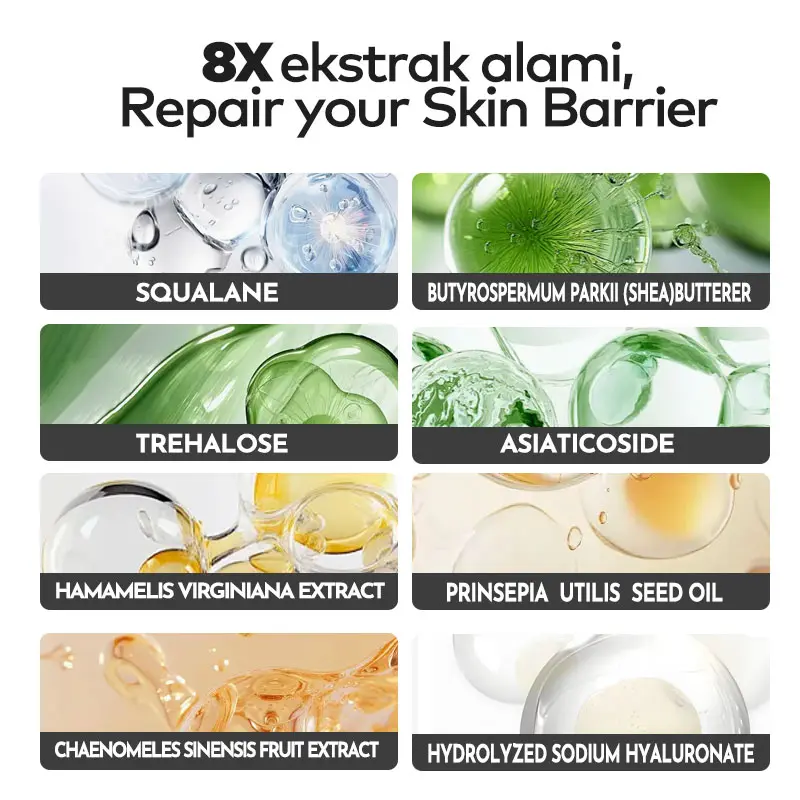 HA PRO Niacinamide Glowing 2pcs Skincare Paket Moisturizer Serum Bunding Set Whitening Cream Essence Set Skincare Bundle Paket Skincare Pencerah Wajah with Hyaluronic Acid  & Vit C Arbutin Mencerahkan  Pelembab 3