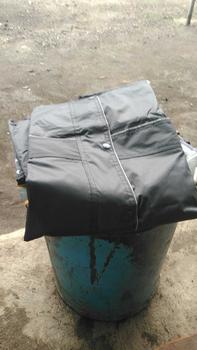 Product Review of Jas Hujan Axio Navy Original Bahan Lebih Tebal Waterproof High Protection Biru from s**m 0