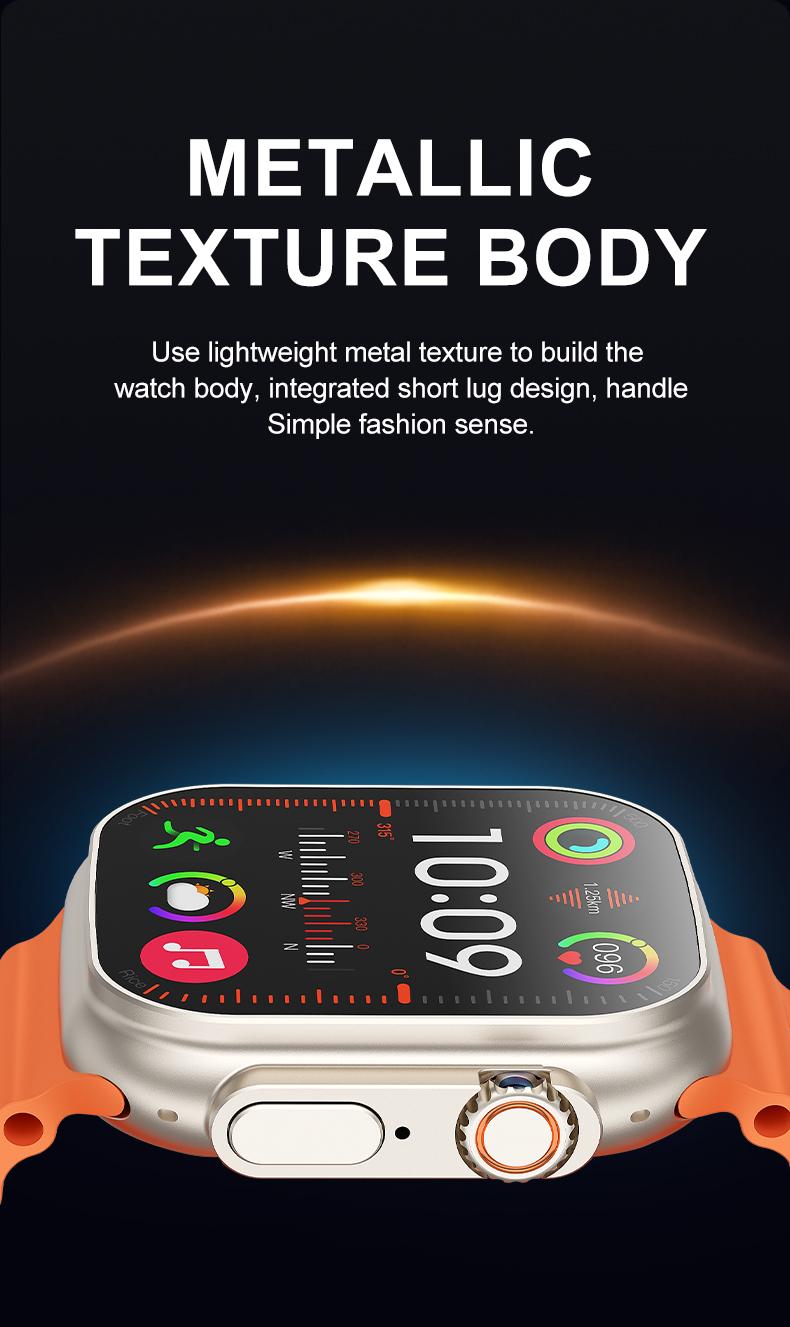 【Robibois Recommended】LDS Smartwatch B31 Ultra dengan Kamera 360° Rotatable 4G/5G SIM Card GPS Hotspot Layar AMOLED Bluetooth Monitor Denyut Jantung Kalkulator