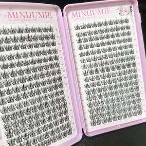 Buku Bulu Mata Trilogi Bulu Mata Malas Jumlah Super Besar Tersegmentasi Fotogenik Alami 11-13mm douyin  eyelashes bulu  mata  anime Bulumata